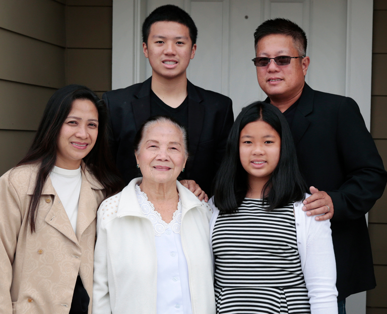 Layson Family Habitat For Humanity Greater San Francisco homeowners